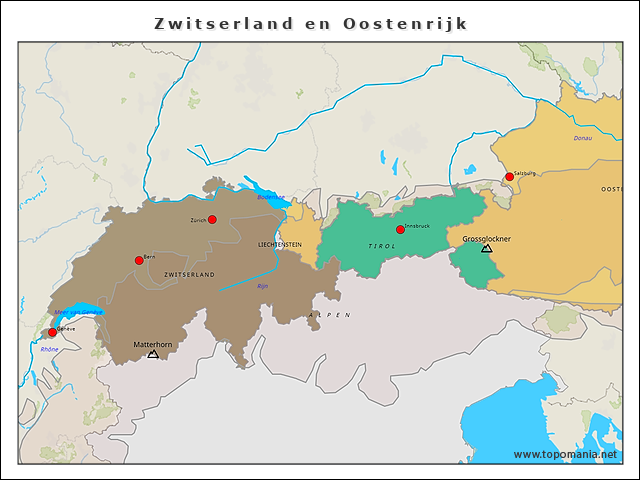 zwitserland-en-oostenrijk