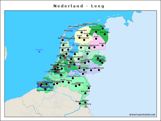 nederland-leeg