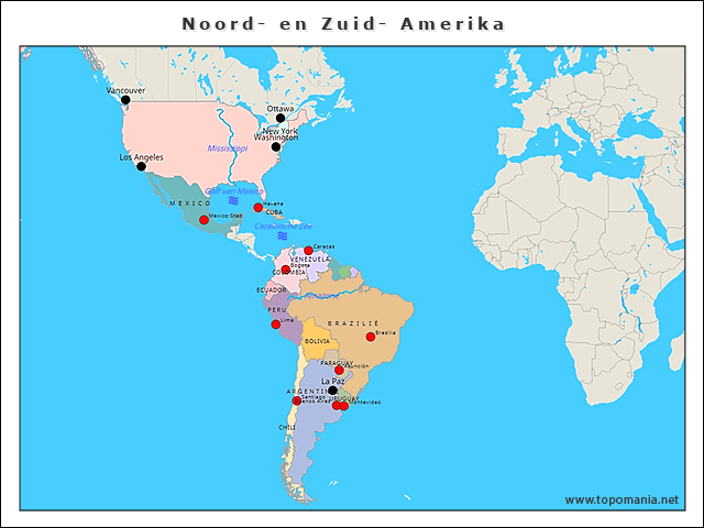 noord-en-zuid-amerika