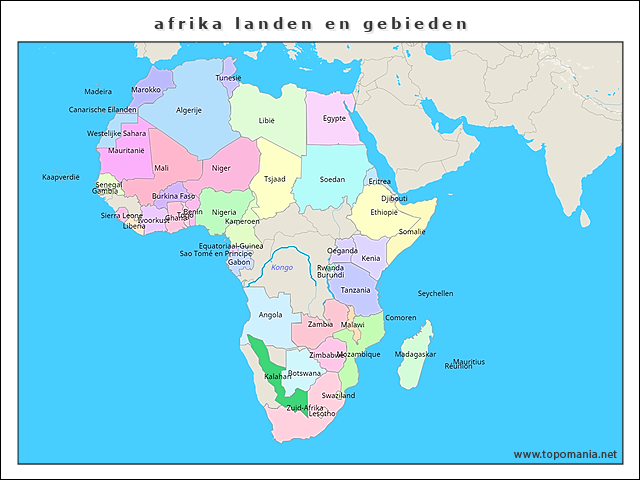 afrika-landen-en-gebieden