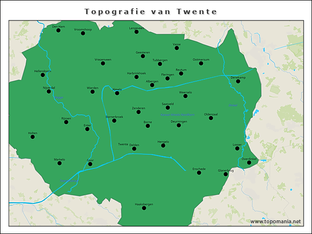 topografie-van-twente