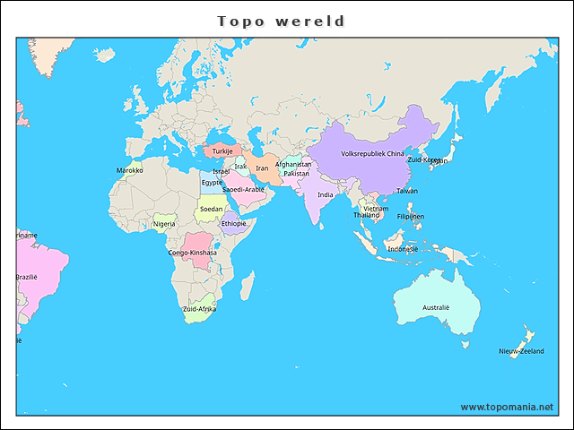 topo-wereld