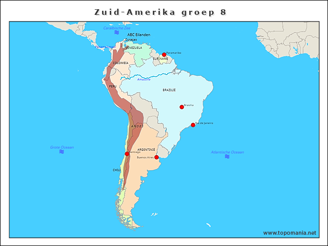 zuid-amerika-groep-8