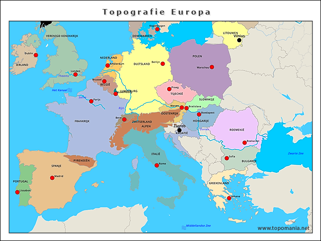 topografie-europa