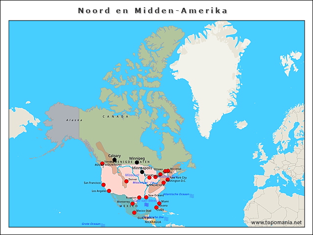 noord-en-midden-amerika