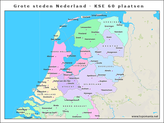 grote-steden-nederland-kse-60-plaatsen