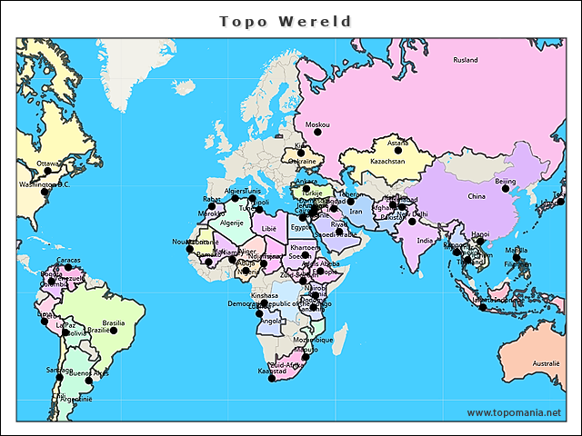 topo-wereld