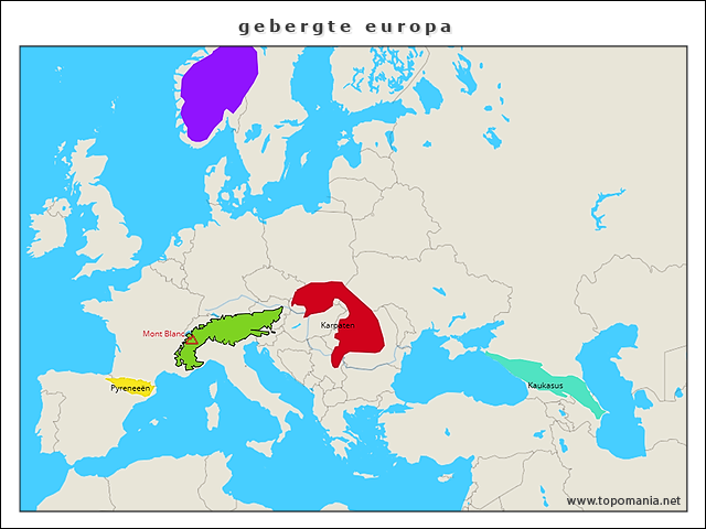 gebergte-europa