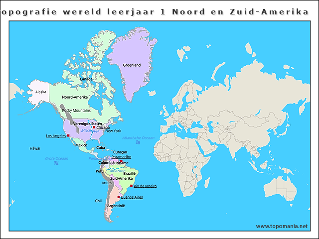 topografie-wereld-leerjaar-1-noord-en-zuid-amerika