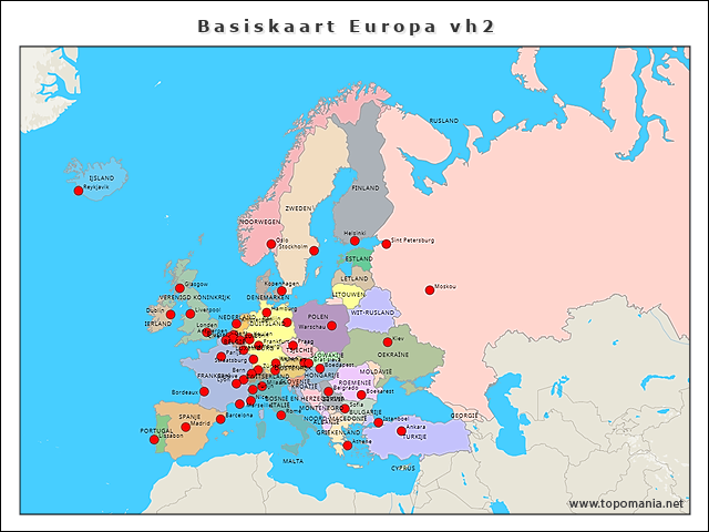 basiskaart-europa-ht2g