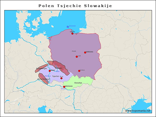 polen-tsjechie-slowakije