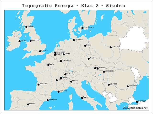 topografie-europa-klas-2-steden