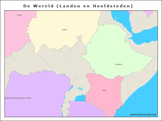 de-wereld-(landen-en-hoofdsteden)