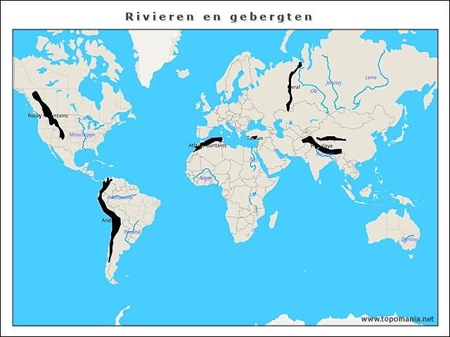 rivieren-en-gebergten