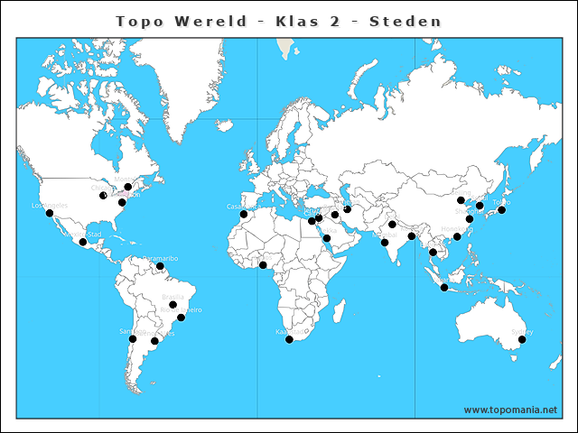 topo-wereld-klas-2-steden