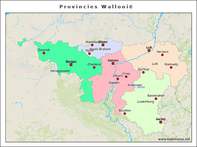 provincies-wallonie