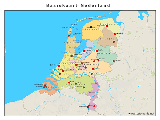 basiskaart-nederland