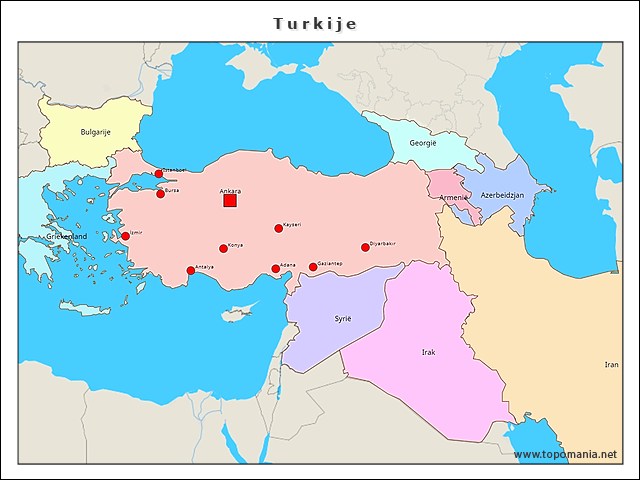 turkije-topografie