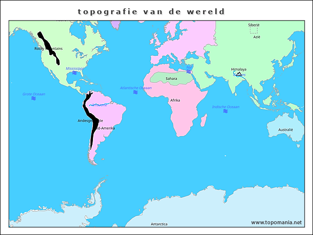 topografie-van-de-wereld