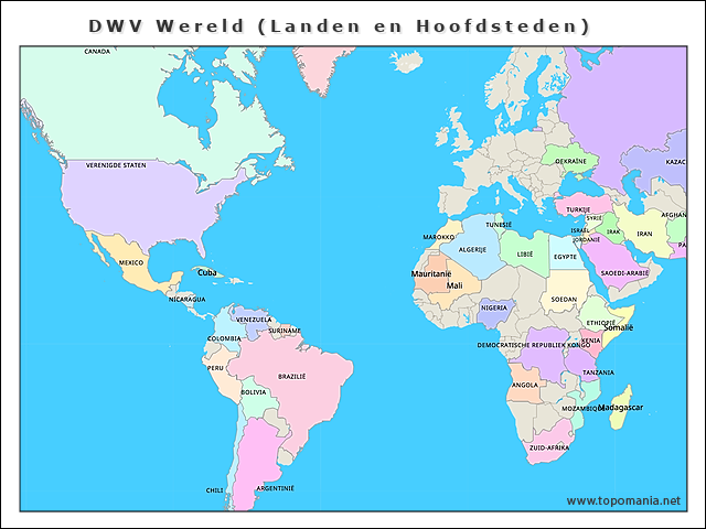 valuascollege-wereld-landen