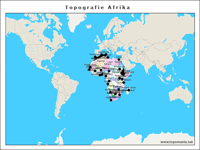 topografie-afrika