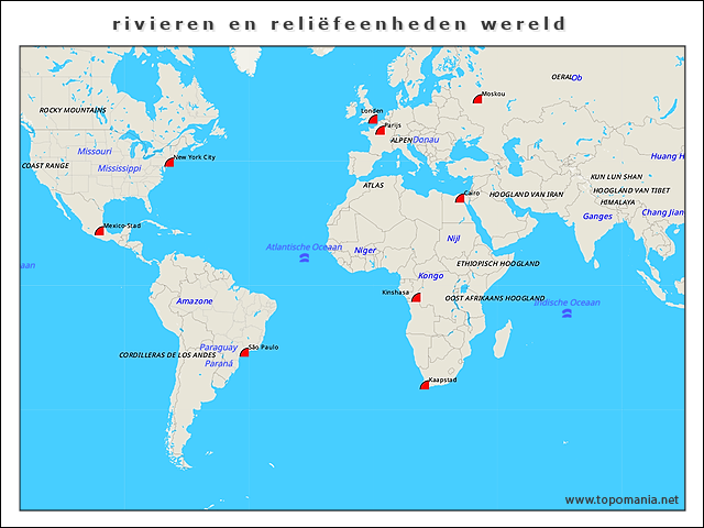 rivieren-en-reliefeenheden-wereld