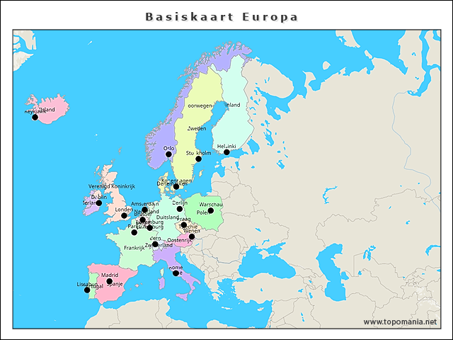 kaart-europa