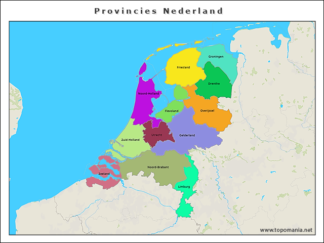 provincies-nederland