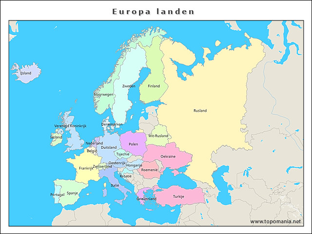 europa-landen