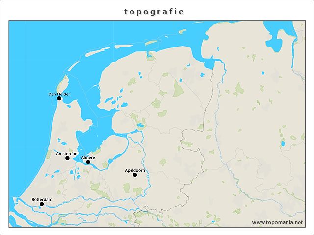 topografie