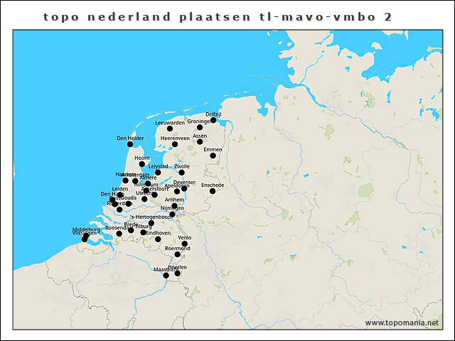 topo-nederland-plaatsen-tl-mavo-vmbo-2