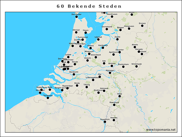 60-bekende-steden