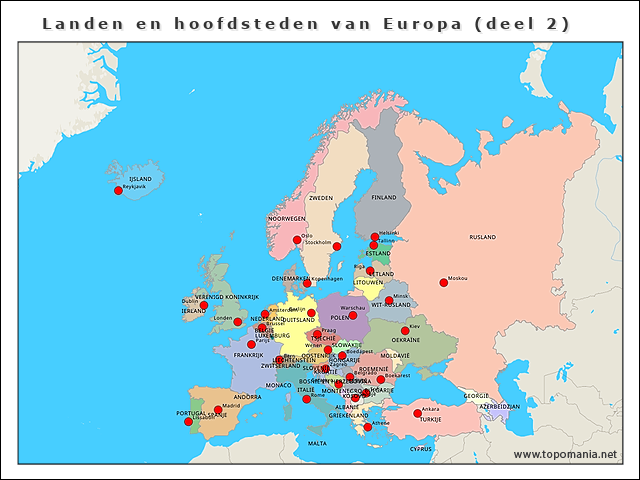 landen-en-hoofdsteden-van-europa-(deel-2)