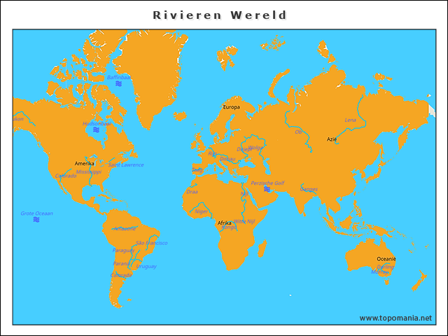 rivieren-wereld