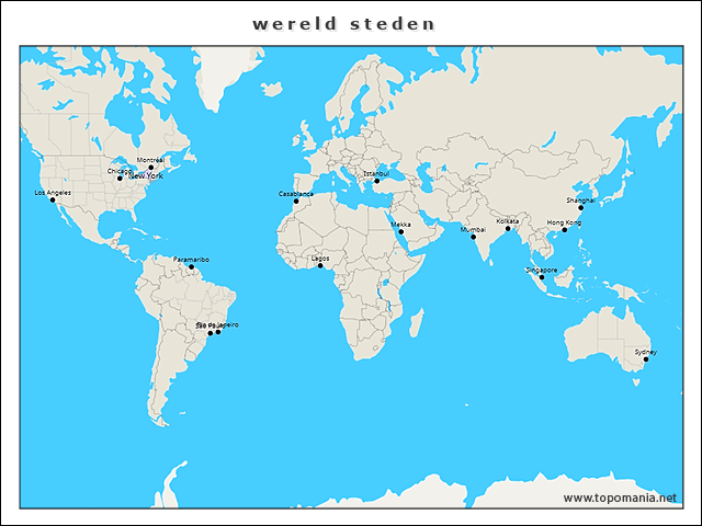 wereld-steden