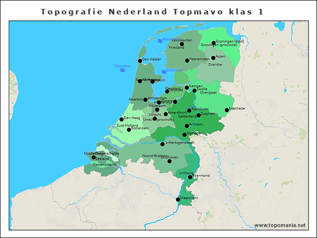 topografie-nederland-topmavo-klas-1