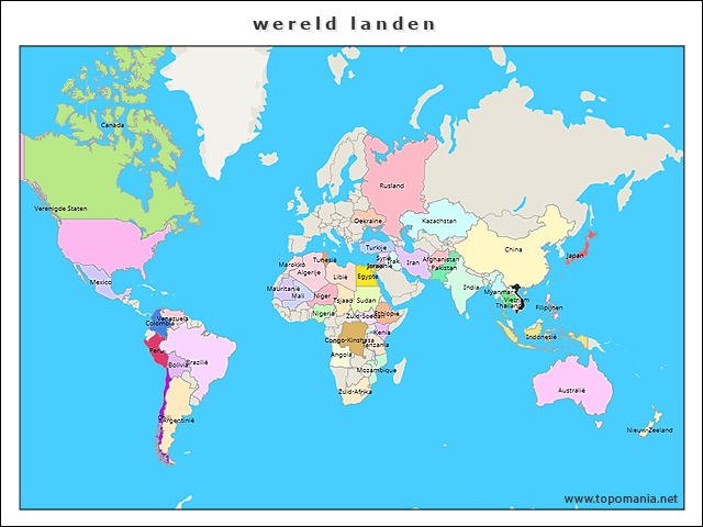 wereld-landen