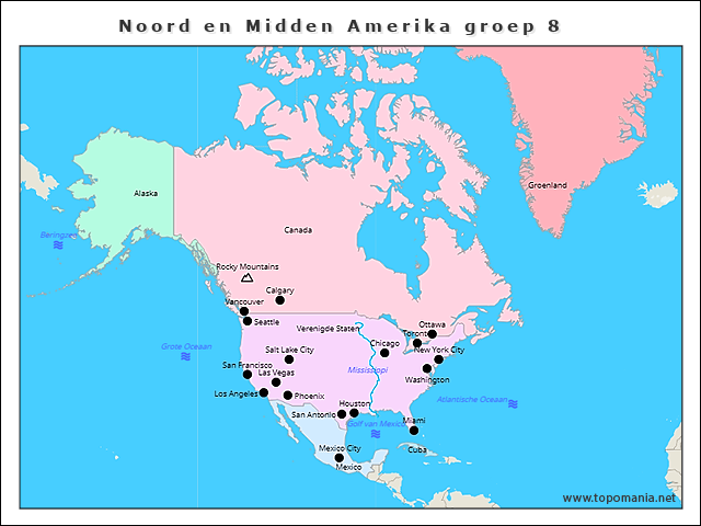 noord-en-midden-amerika-groep-8