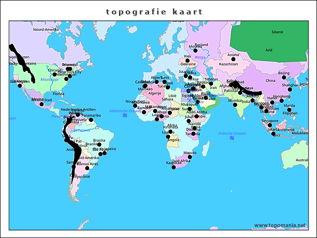 topografie-kaart