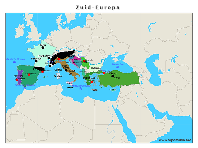 zuid-europa