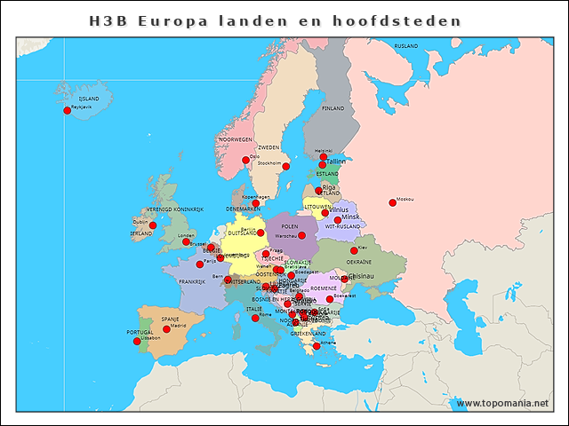 h3b-europa-landen-en-hoofdsteden