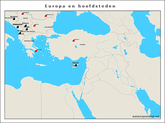 europa-en-hoofdsteden