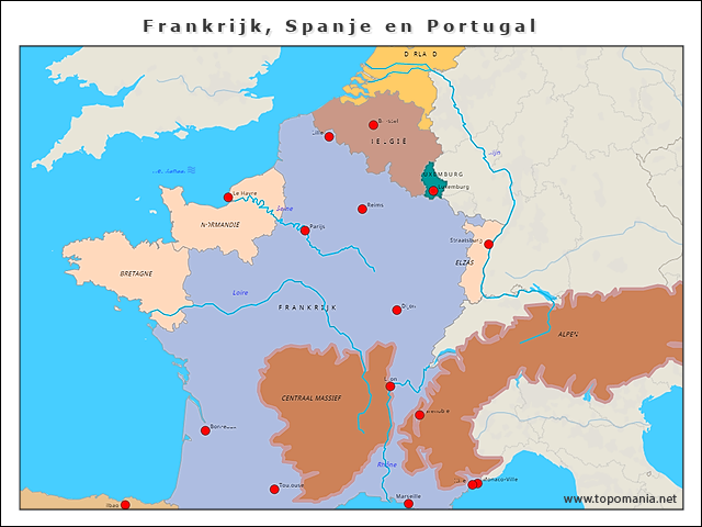 frankrijk-spanje-en-portugal