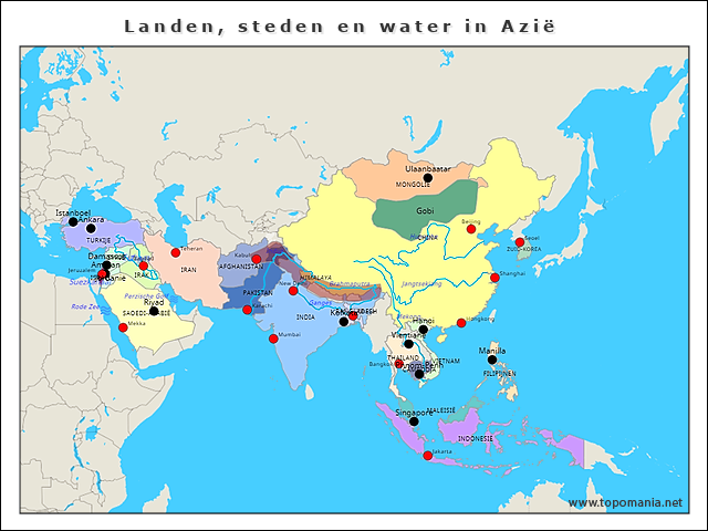 landen-steden-en-water-in-azie