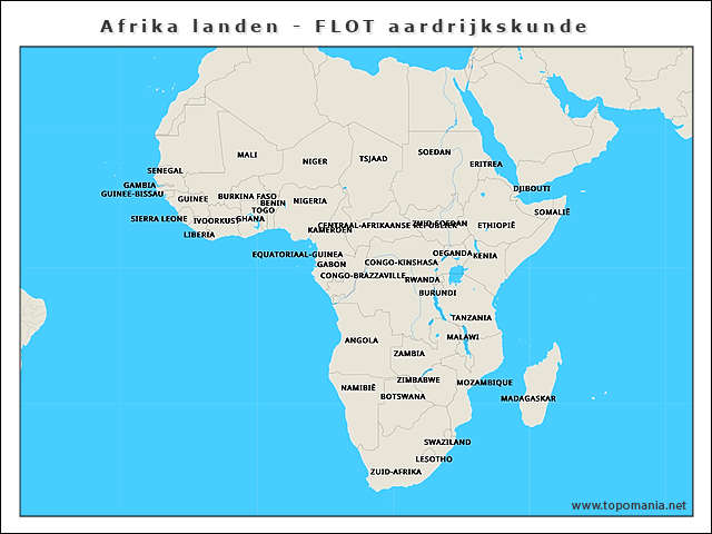 afrika-landen-flot-aardrijkskunde