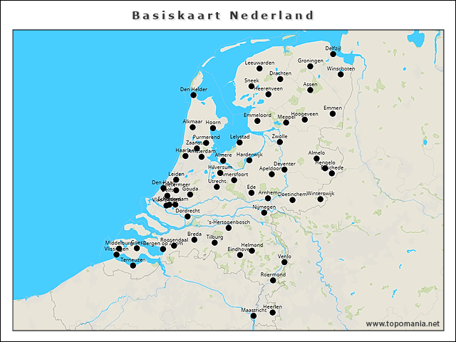 basiskaart-nederland