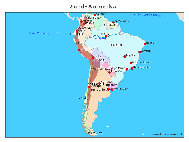 zuid-amerika