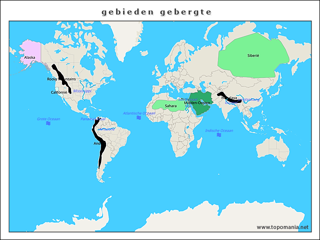 gebieden-gebergte