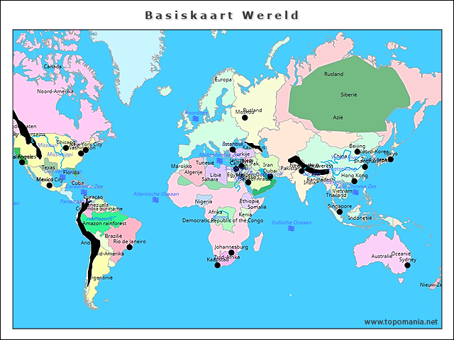 basiskaart-wereld