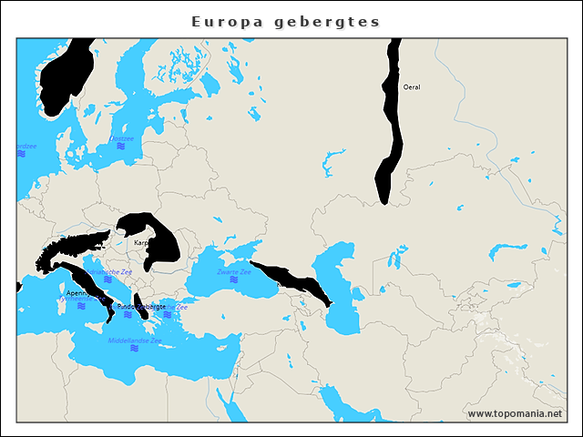 europa-gebergtes